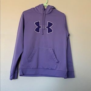 Purple Under Armour Sweatshirt